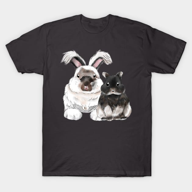 BB Rabbit Watercolor T-Shirt by GambarGrace